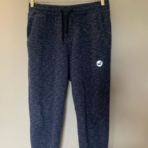 Hollister men small blue jogger sweats sweatpants size small s